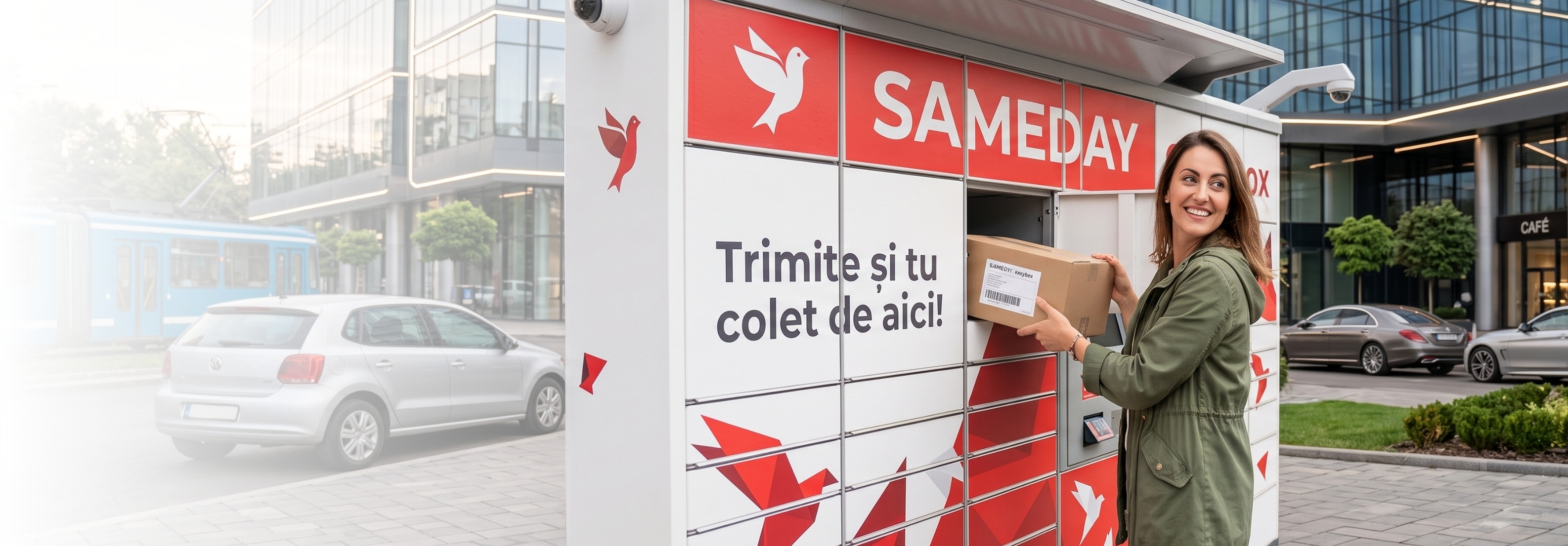 Livrare la easybox sau Sameday Point