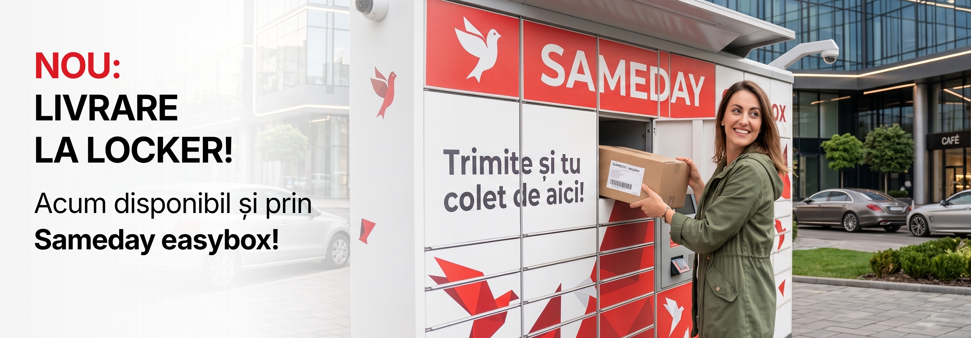 Livrare la easybox și Sameday Point