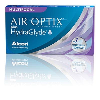 AIR OPTIX® plus HydraGlyde® MULTIFOCAL (3 buc)